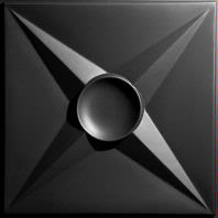 Circle Star Black Ceiling Tiles