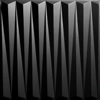 Dart Black Ceiling Tiles