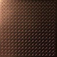 Diamond Plate Bronze Ceiling Tiles