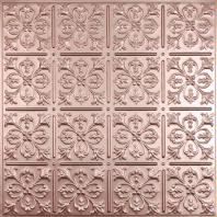 Fleur-de-lis Copper Ceiling Tiles