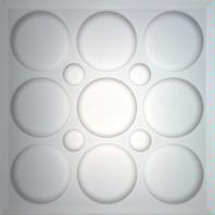 Roman Circle Translucent Ceiling Tiles